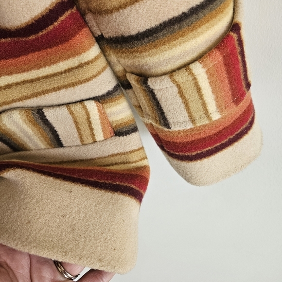 Pendleton Camp Stripe Wool Toboggan Coat - Picture 7 of 15